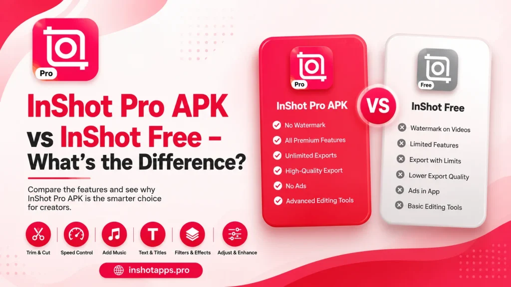 InShot Pro APK vs InShot Free